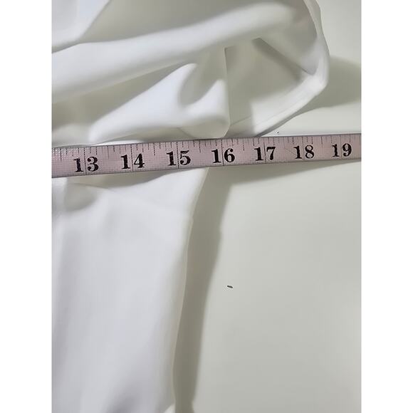 LULU'S SZ M Make It a Date White Sleeveless Wide-Leg Jumpsuit NEW B27 - Picture 6 of 15